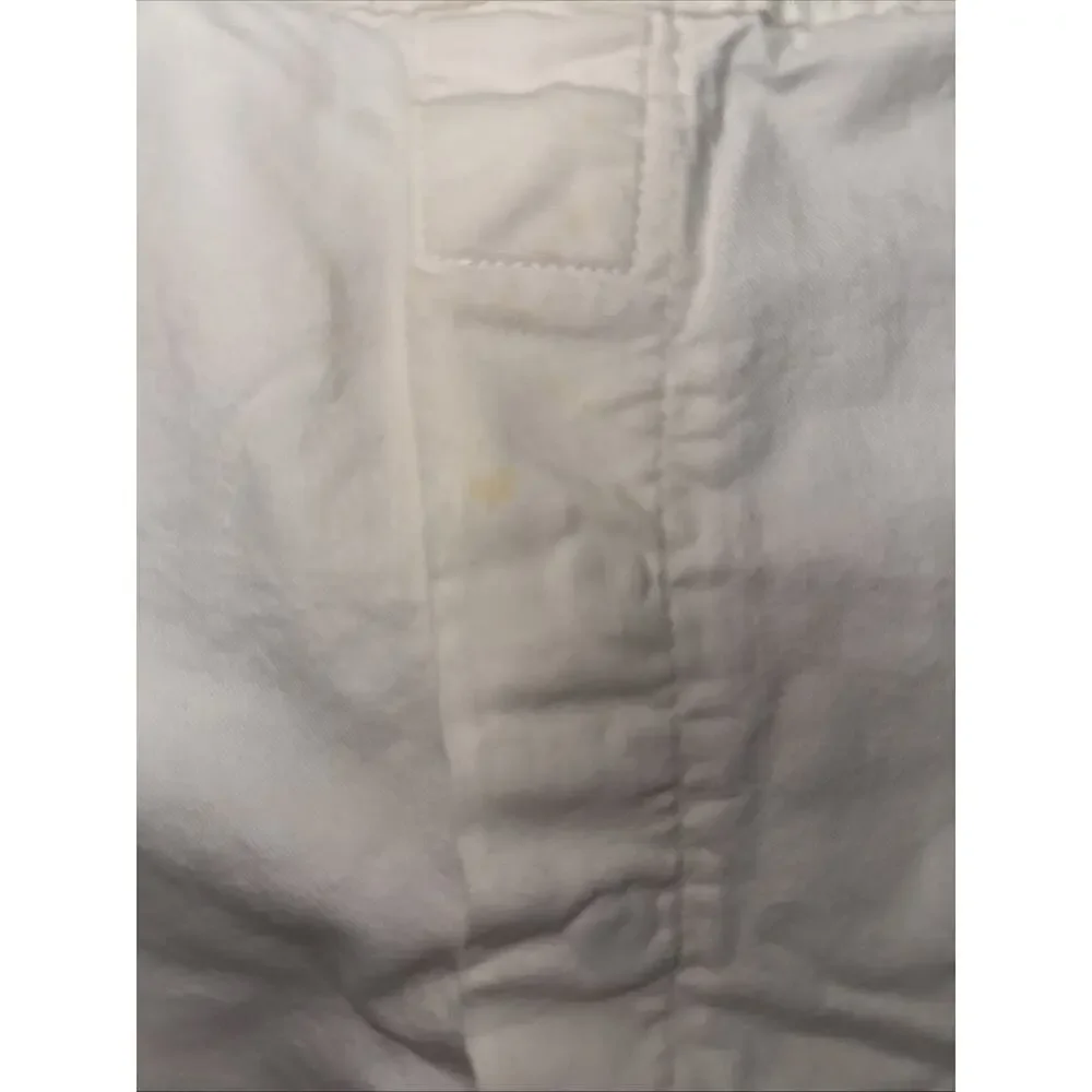Sears Men's Cream/Off-White Canvas Overalls